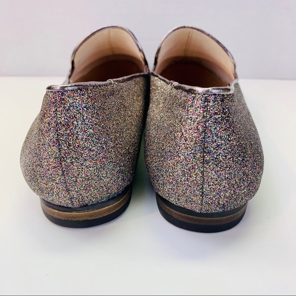 Steven by Steve Madden Gray Glitter Loafer Flat - Picture 6 of 7